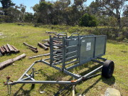 036 Arrow Portable Sheep Yards complete.