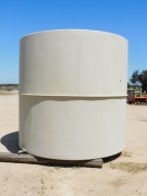 17 Dennis Newell Fibreglass Tank Damaged Cream