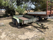 17 Tandem trailer 8 x 5 Reg YEG 977