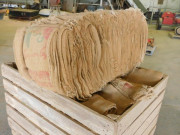 53 Pre 1975 unused 50lb Hessian Pea Bags Hessian Wool Packs