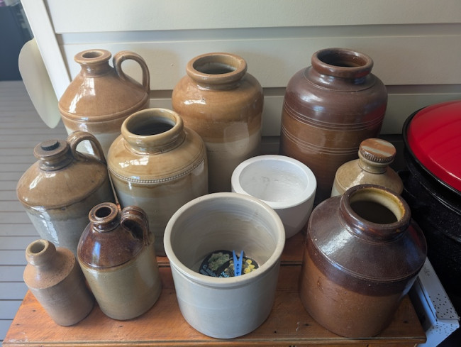 Earthernware Jugs